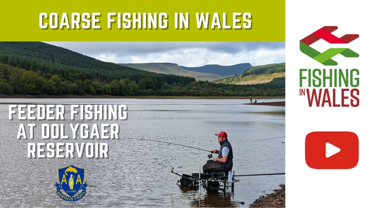 Coarse Fishing In Wales - Feeder fishing at Dolygaer Reservoir