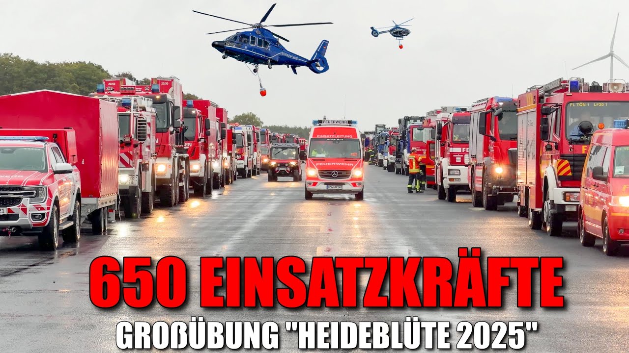 [WALDBRAND : 650 EINSATZKRÄFTE!] - Großübung 