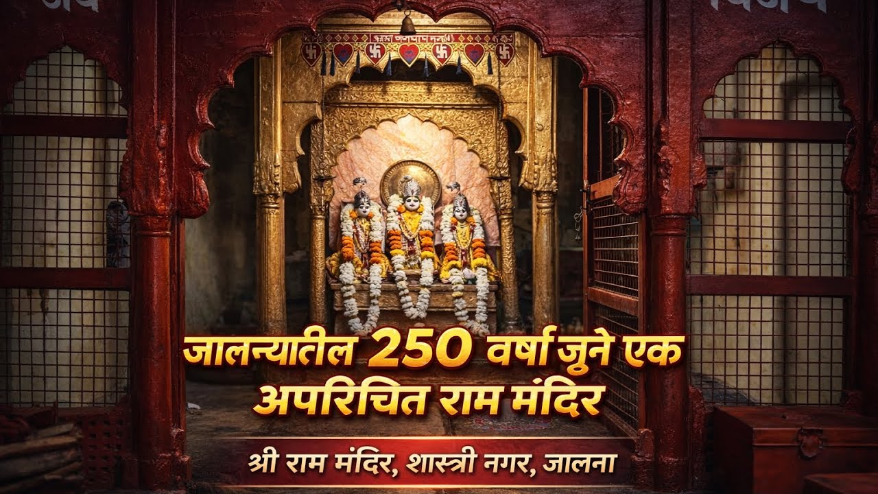 मूर्त्या बघून विश्वास बसणार नाही | श्री राम मंदिर संस्थान शास्त्री नगर जालना | Shri Ram Mandir Jalna