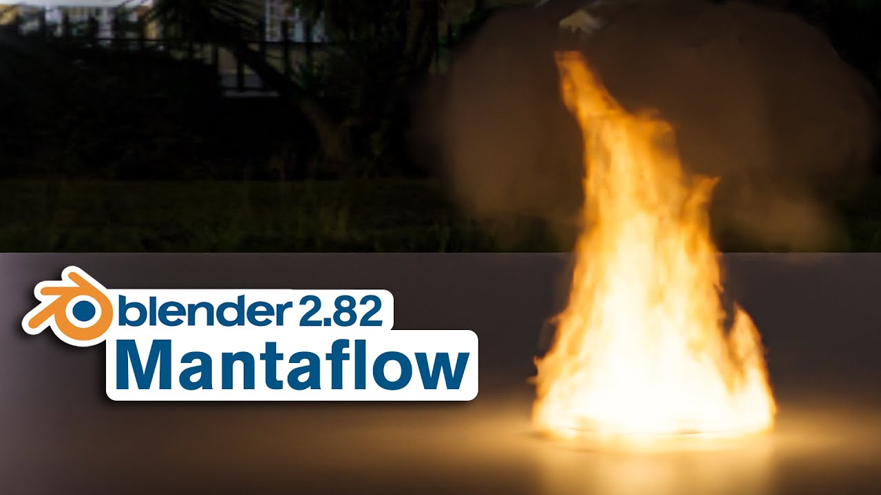 Учебник Blender — Моделирование пожара в Mantaflow (2.82)