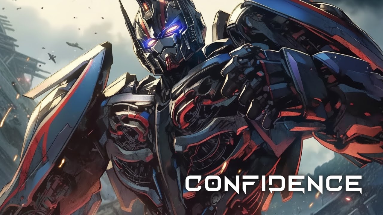 Optimus Motivates You To Be Confident (AI) #motivation
