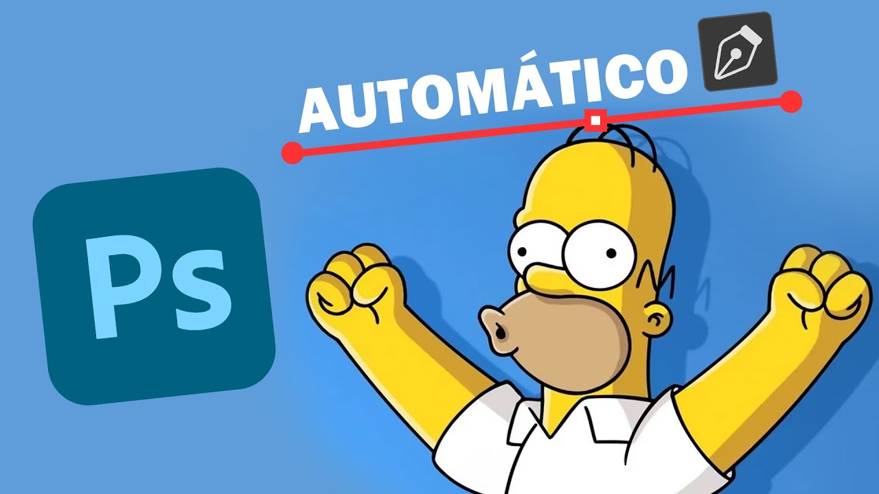 VECTOR Automático ¡El fin de la Pluma en Photoshop! 🤯