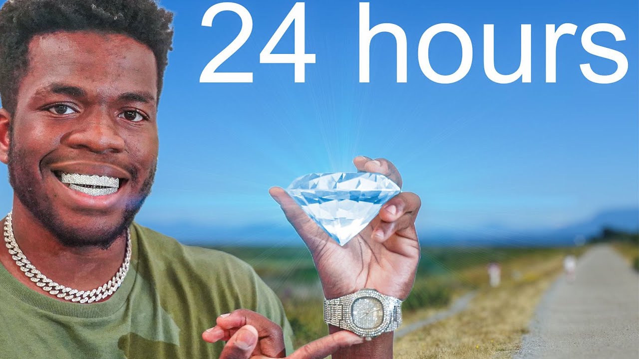 I Survived 24 Hours on Diamonds Only