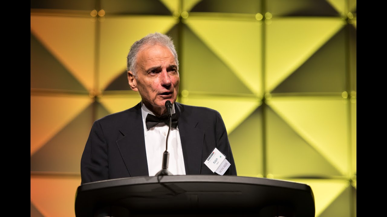 Ralph Nader acceptance speech - Automotive Hall of Fame