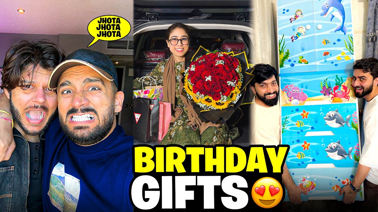 Emaan & Minsa’s Birthday Gifts Delivered😍Nadeem Fraudiya😡
