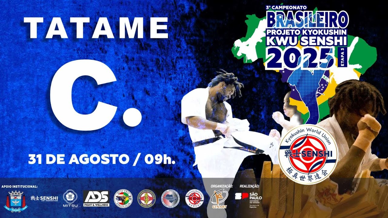 3º Campeonato Brasileiro Kyokushin KWU SENSHI - TATAME C