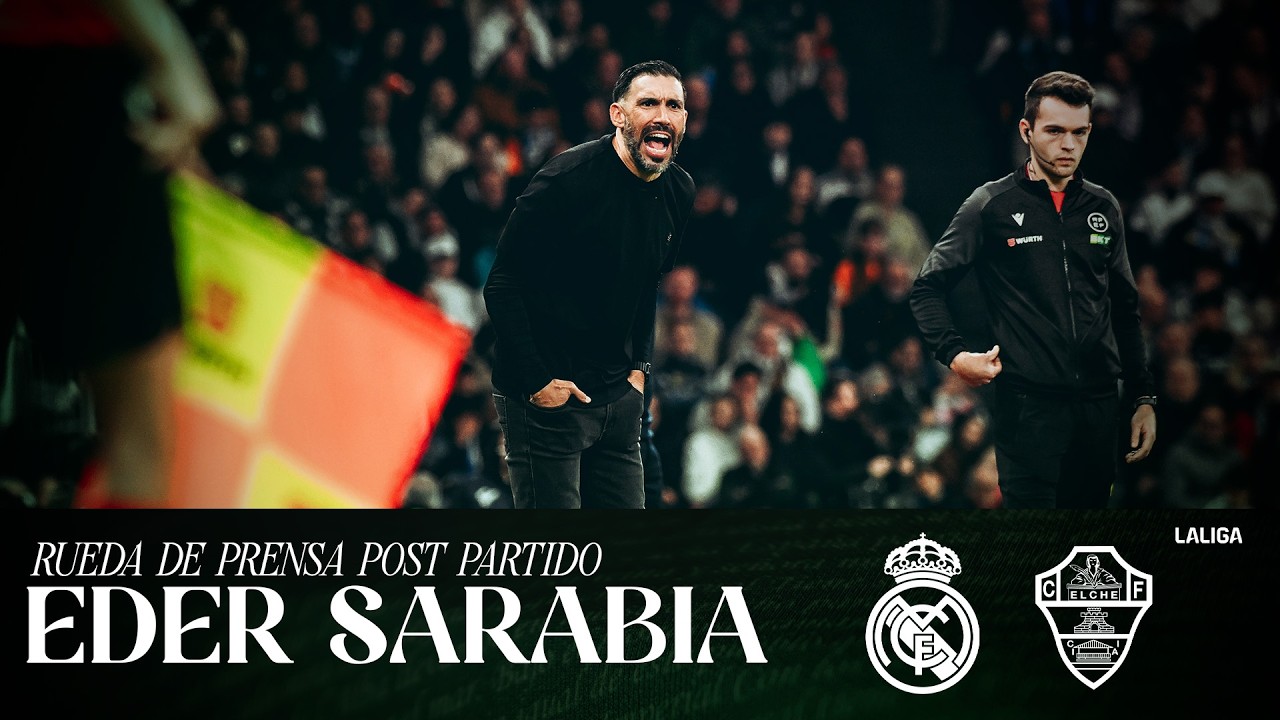 Eder Sarabia habla en el post partido del Real Madrid - Elche CF