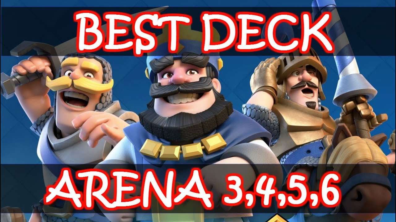 Clash Royale | BEST DECK For Arena 4 , 5 , 6 + Battle vs Chief Pat!!!