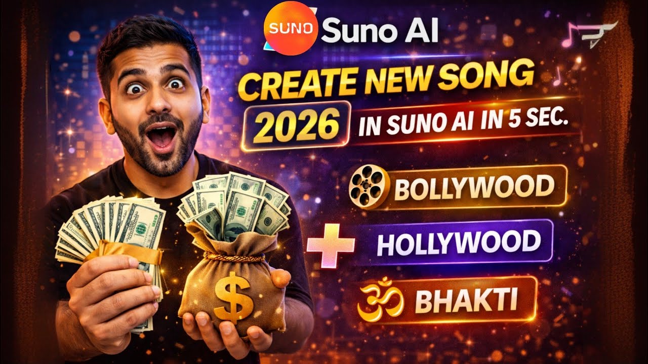 SUNO AI SE SONG KAISE BANAYE ✅ | HOW TO MAKE A SONG IN SUNO AI 🎵 | BHAKTI SONG 