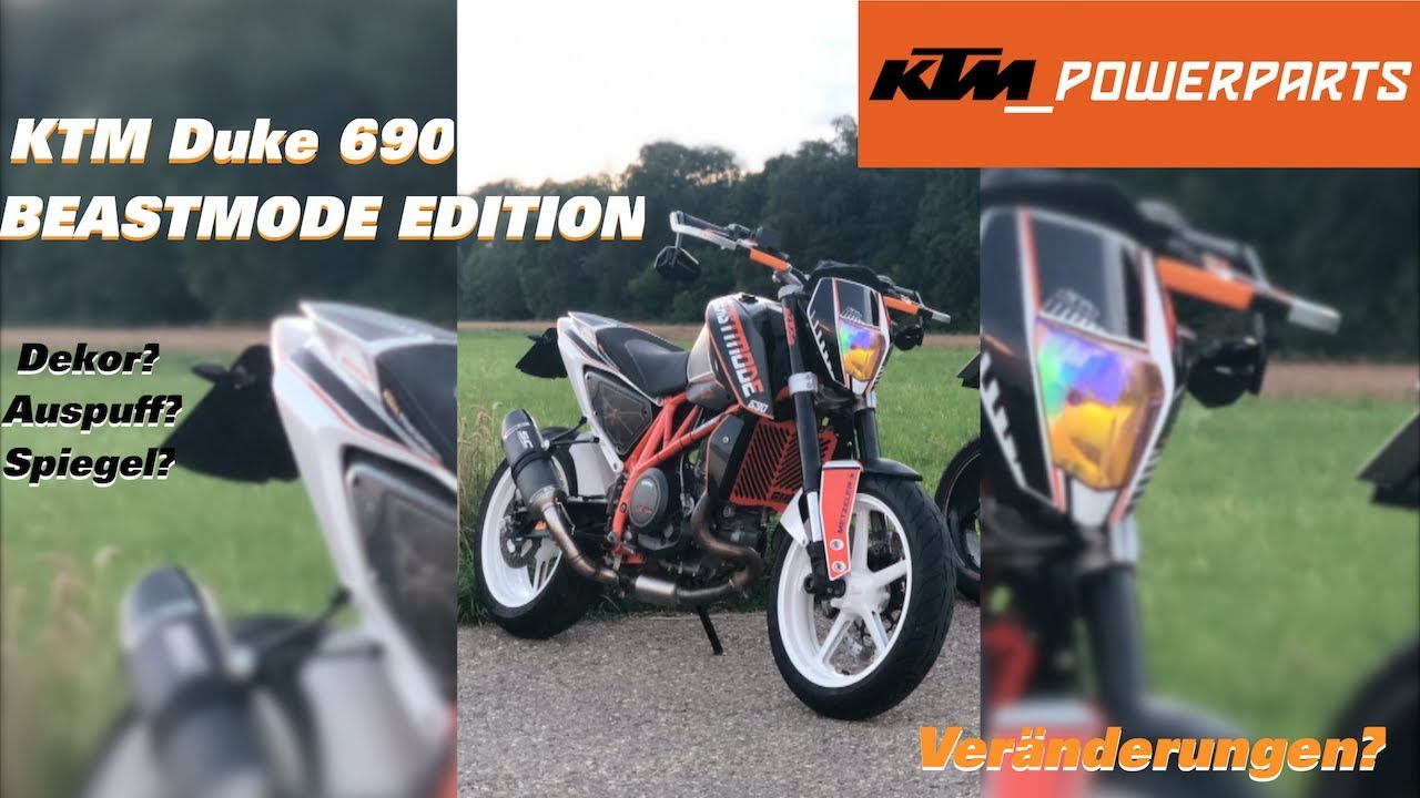 KTM Duke 690 - Was habe ich verändert?