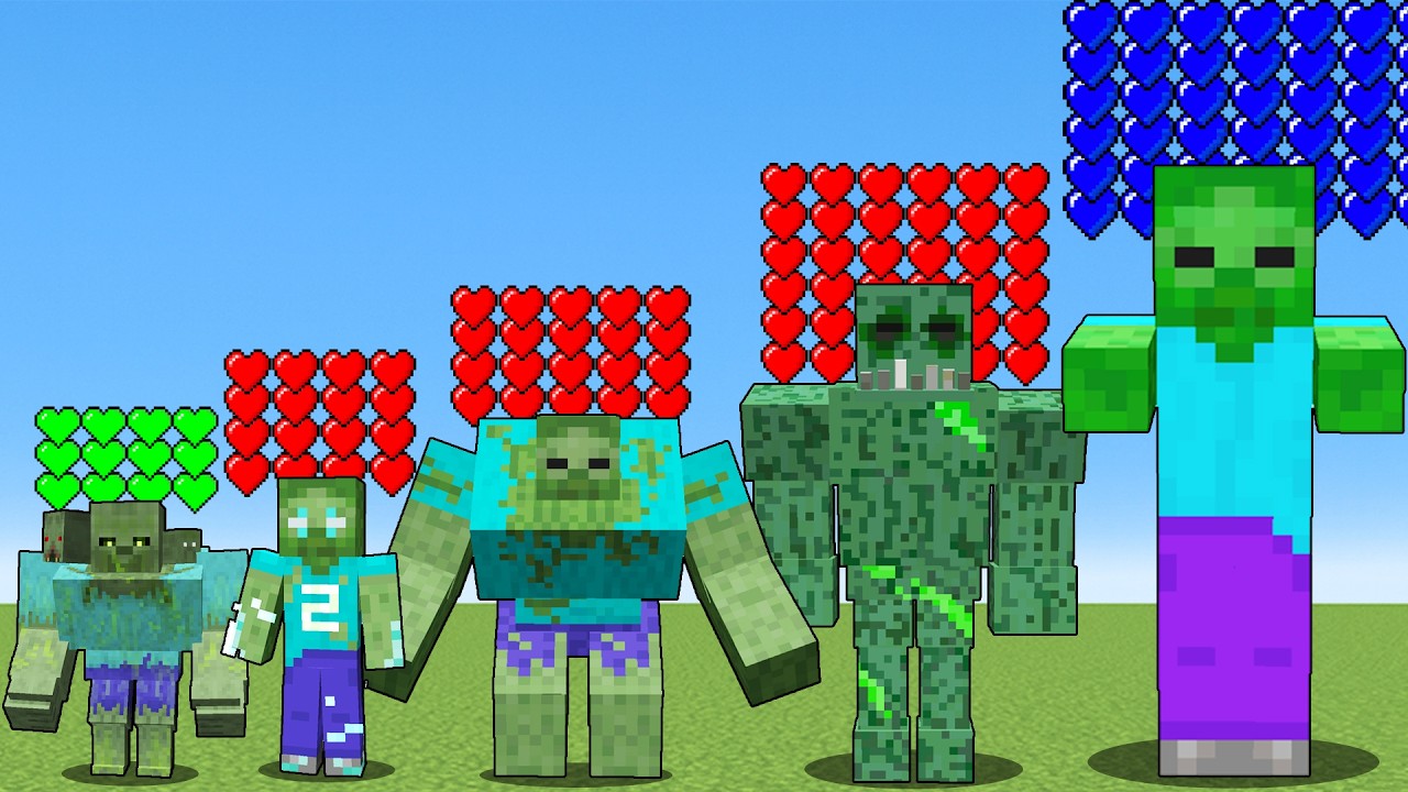 Which All New Zombie Mob Is Truly Immortal in Minecraft?