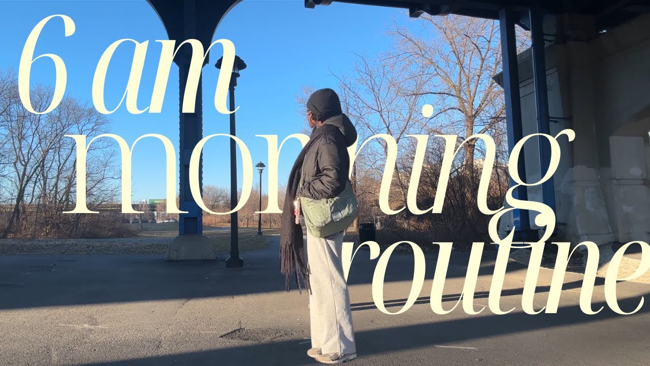 attempting the “that girl” morning routine