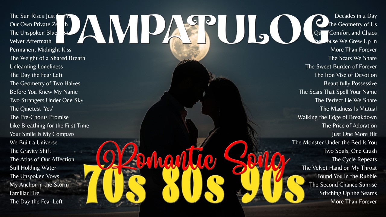 PAMPATULOG VIBES ✨ Timeless 80s 90s Slow Jams Playlist Relaxing, Focus, or Sleep