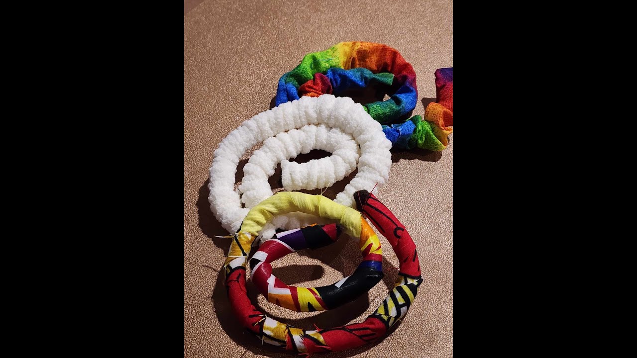 DIY Spiral Loc Ties - 3 Different ways