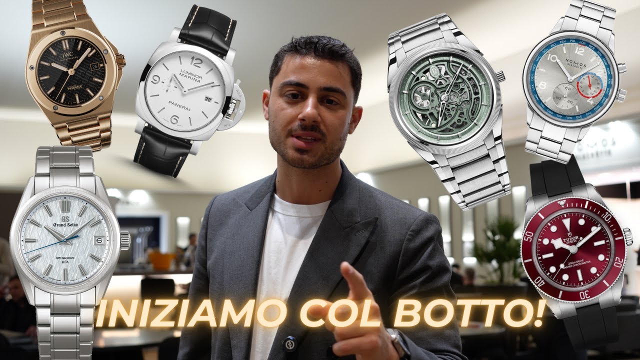 Nuovi Iwc, Nomos, Tudor, Panerai,Oris e molto altro... | Watches & Wonders 2025