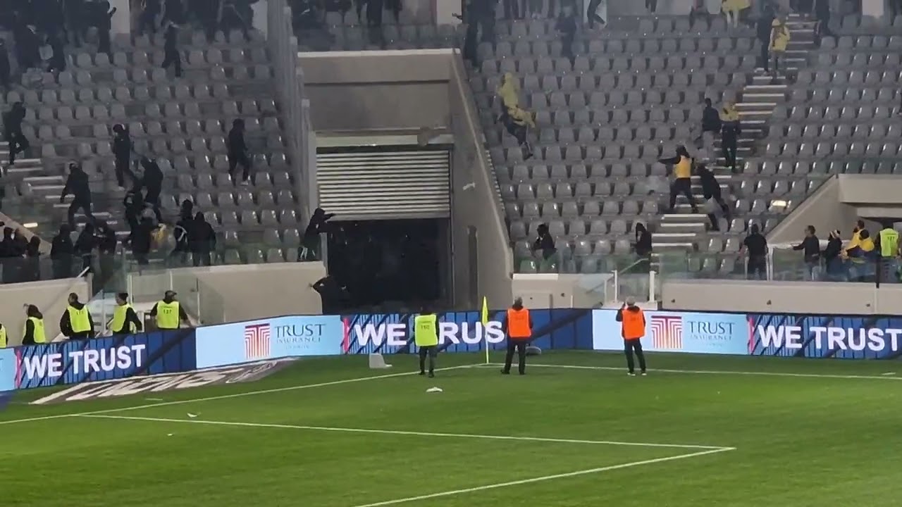 Επεισόδια ΑΕΛίστες vs Απολλωνίστες στο 