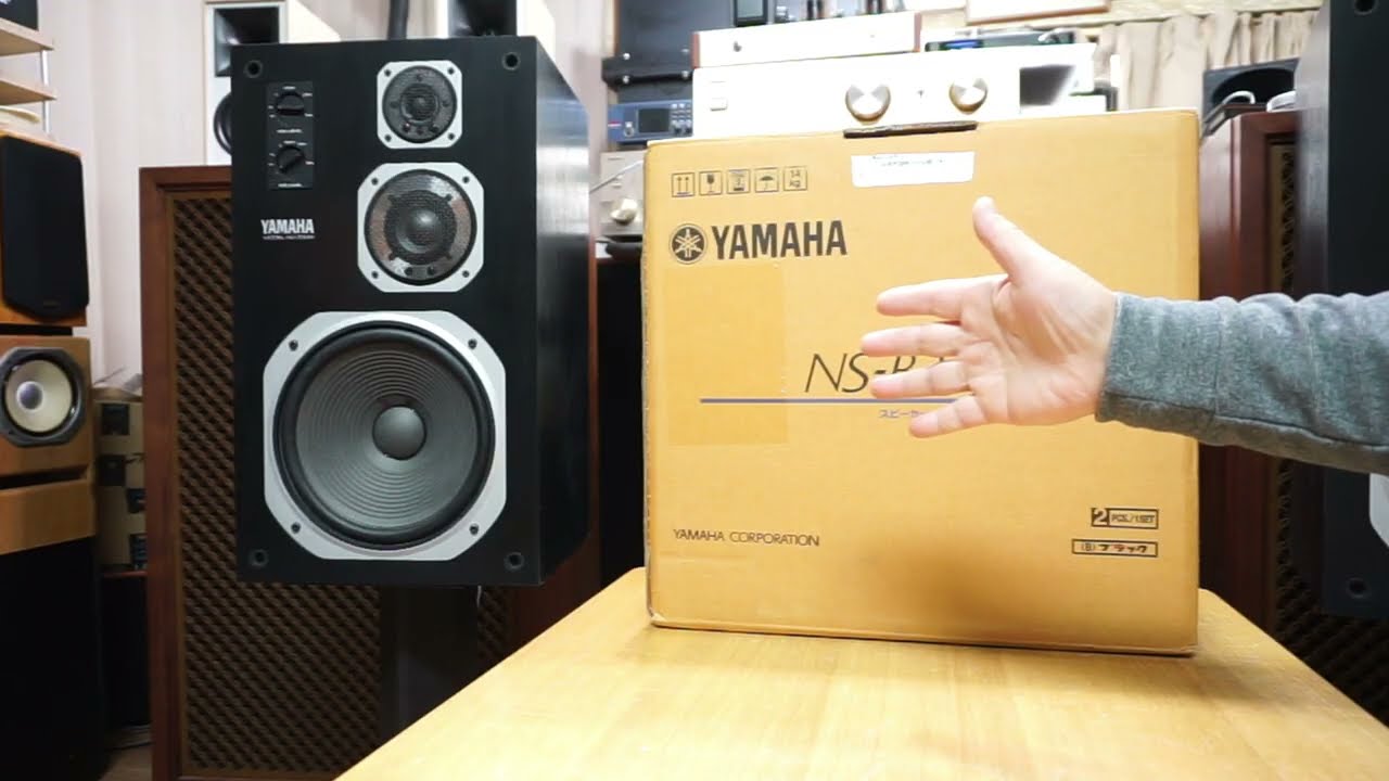 オーディオ　Audio   アンプ　スピーカー　日本のオーディオ機器メーカーの代表の一つYAMAHAの素晴らしい製品の対決です。現行販売品と40年前の品との対決をご試聴下さい。