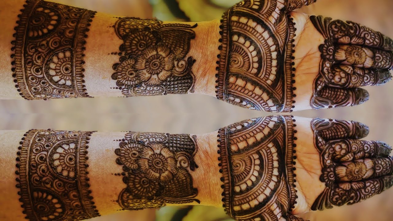 New Beautiful Bangle Style Mehndi Design 2023 |कंगण मेहंदी का डिझाइन|Belt Style Arabic Mehndi Design