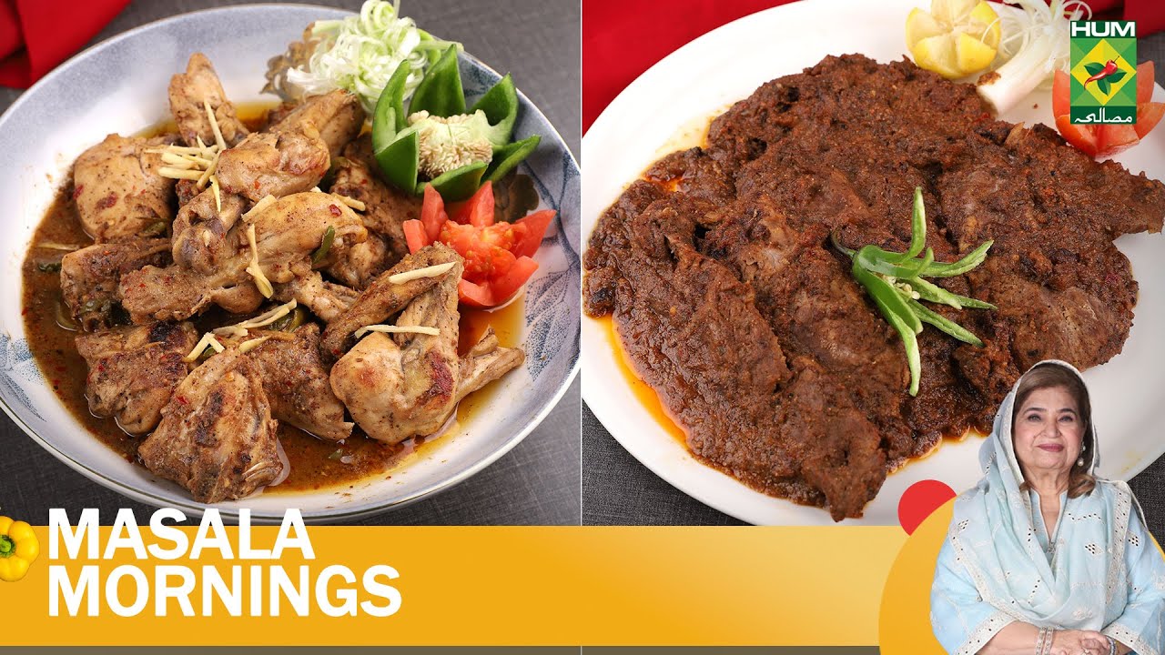 Tasla Behari Kabab & Chicken Chatkhara Karahi | Masala Mornings | Chef Shireen Anwar | 2 Feb 24