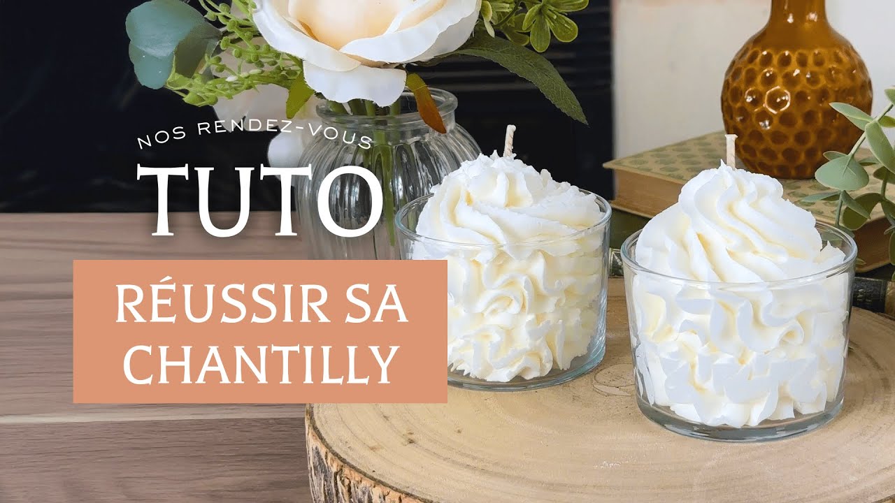 TUTO #66 Chantilly de Cire : technique complète pour débutants et pros