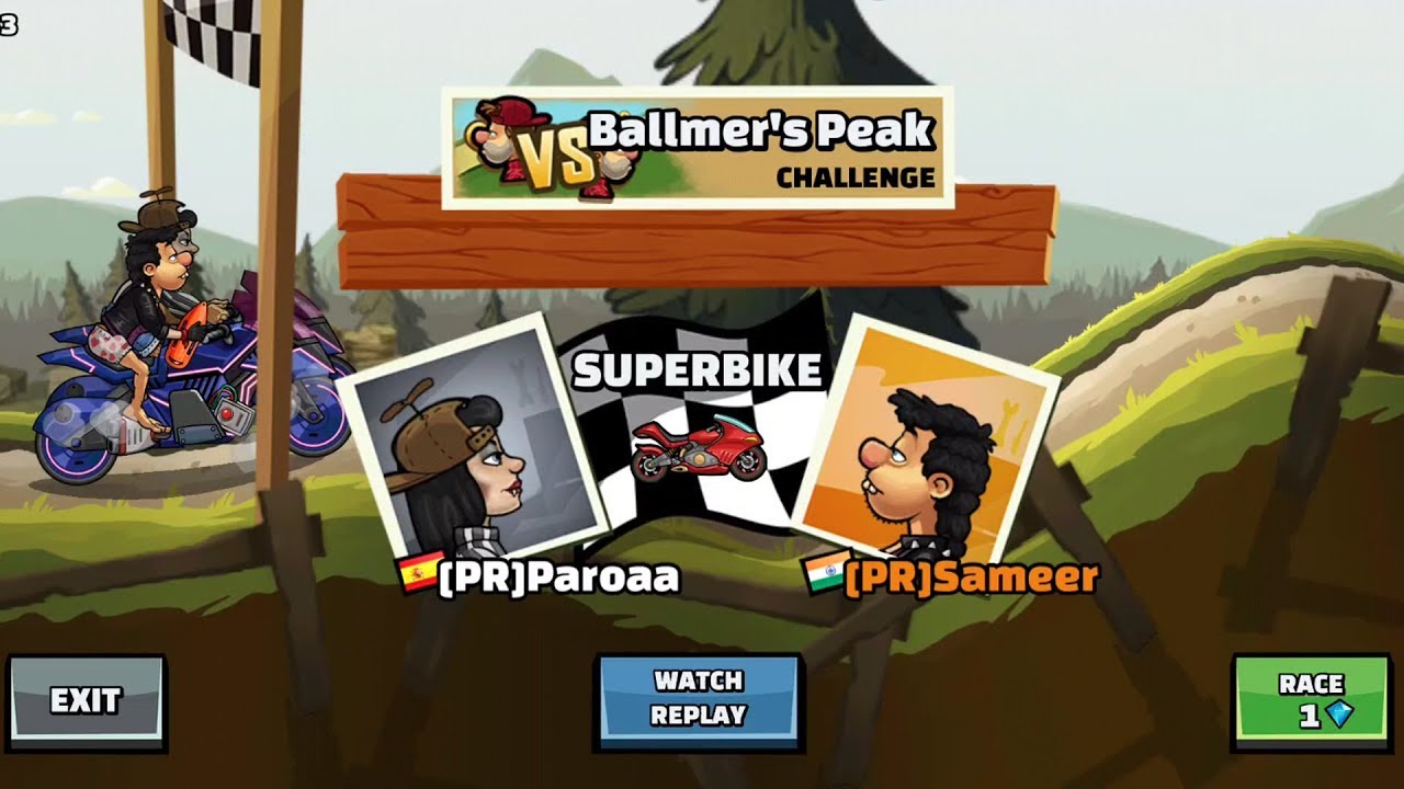 HILL CLIMB RACING 2 FRIENDLY CHALLENGE #14