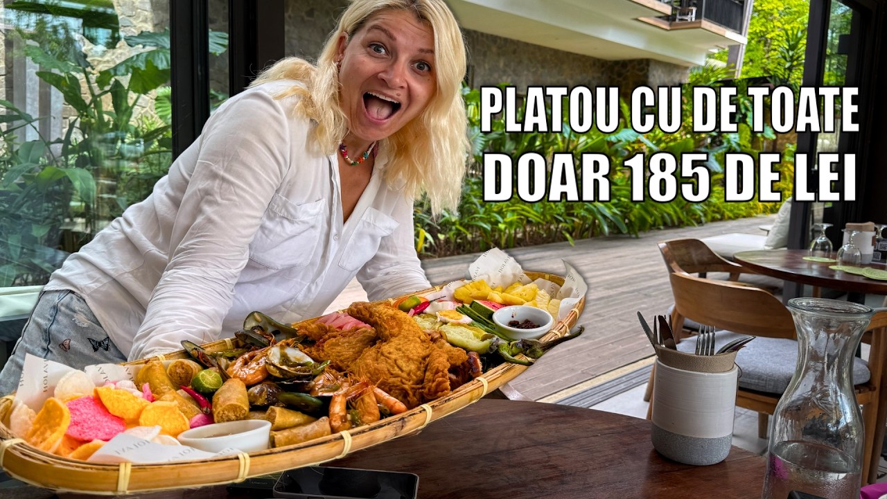 Platou pentru 6 PERSOANE cu porc, pui, fructe de mare, legume și fructe, costă doar 36 EURO