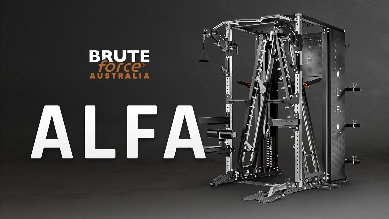 ALFA - Functional Trainer with Converging Smith by BRUTEforce Australia