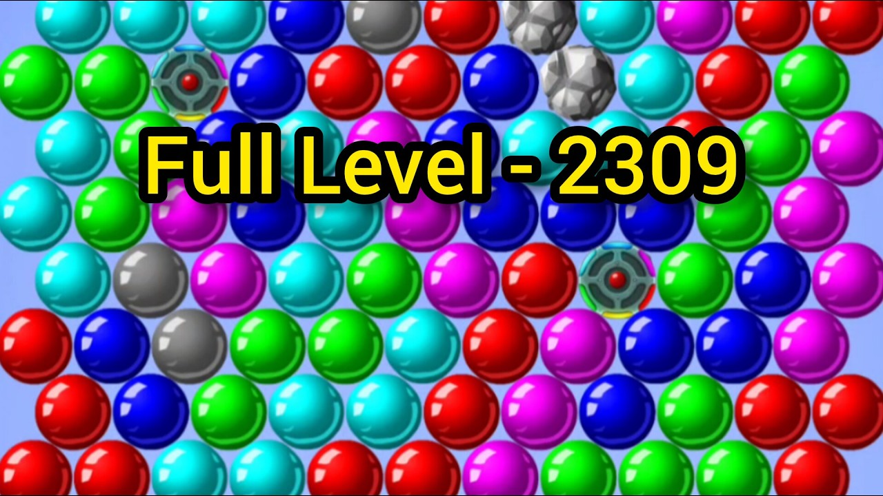 Bubble Shooter Game Hard Level - 2309 | Bubble Shooter Old Game | Bubble Shooter Gameplay 