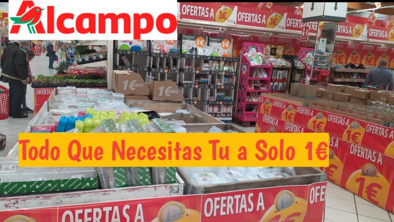 TODO A 1&euro;😯 * Alcampo Ofertas 1&euro; 2022 * Window Shopping