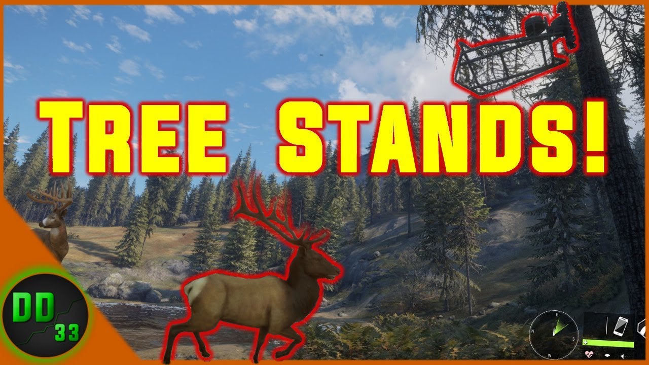 TREE STAND HUNTING for the 1st time in Call Of The Wild!!!