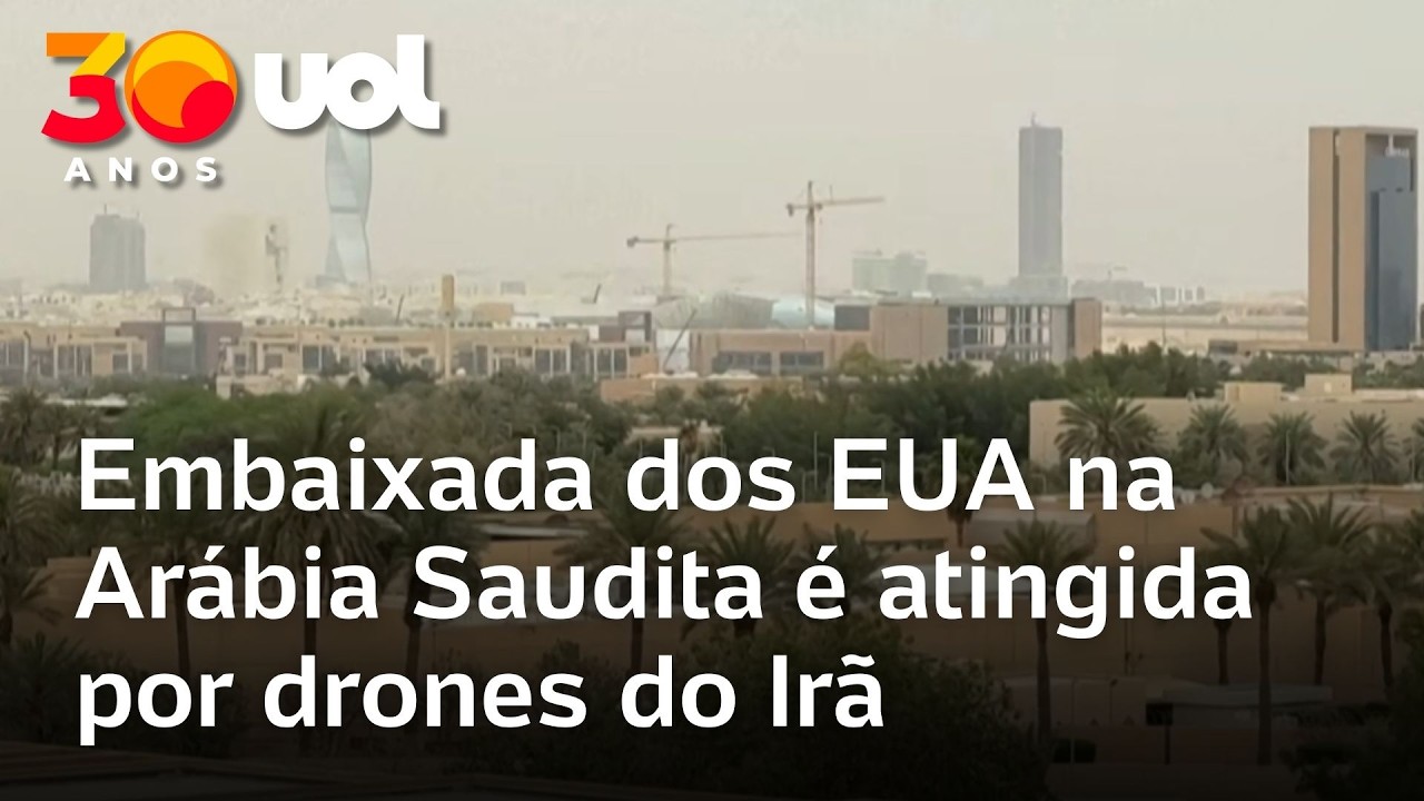 Embaixada dos EUA na Ar&aacute;bia Saudita &eacute; atingida; pa&iacute;s intercepta drones e recomenda abrigo
