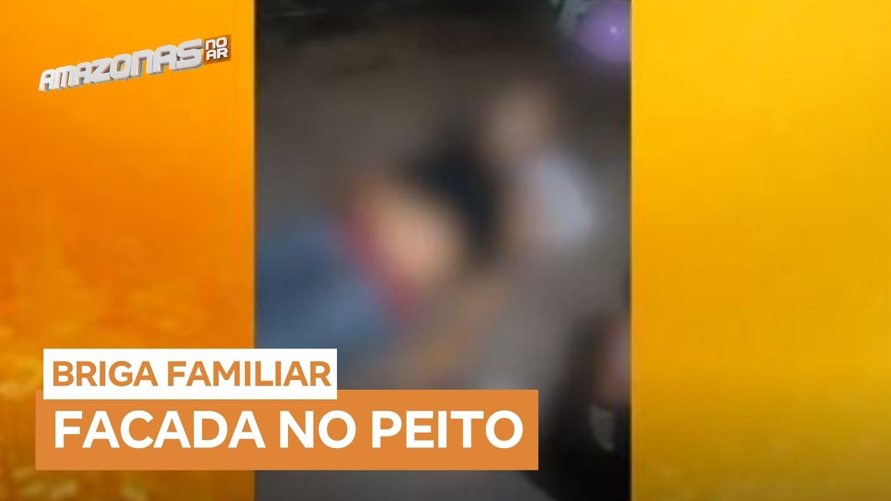 Homem mata o próprio tio a facadas durante confraternização