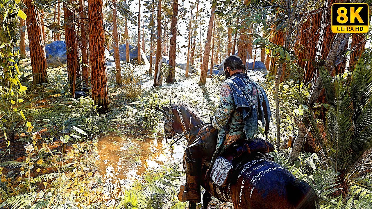 Red Dead Redemption 2 Pushing RTX 5080 To Its Limits at 8K! - Ultra Realistic Graphics Showcase