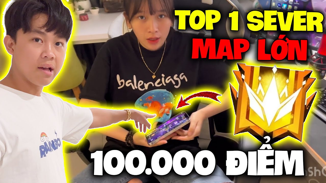 [Free Fire] Quý11N Hoảng Hồn Khi Bé Hân Sỡ Hữu Ac Top 1 Sever Map Lớn 100.000 Điểm Rank Và Cái Kết