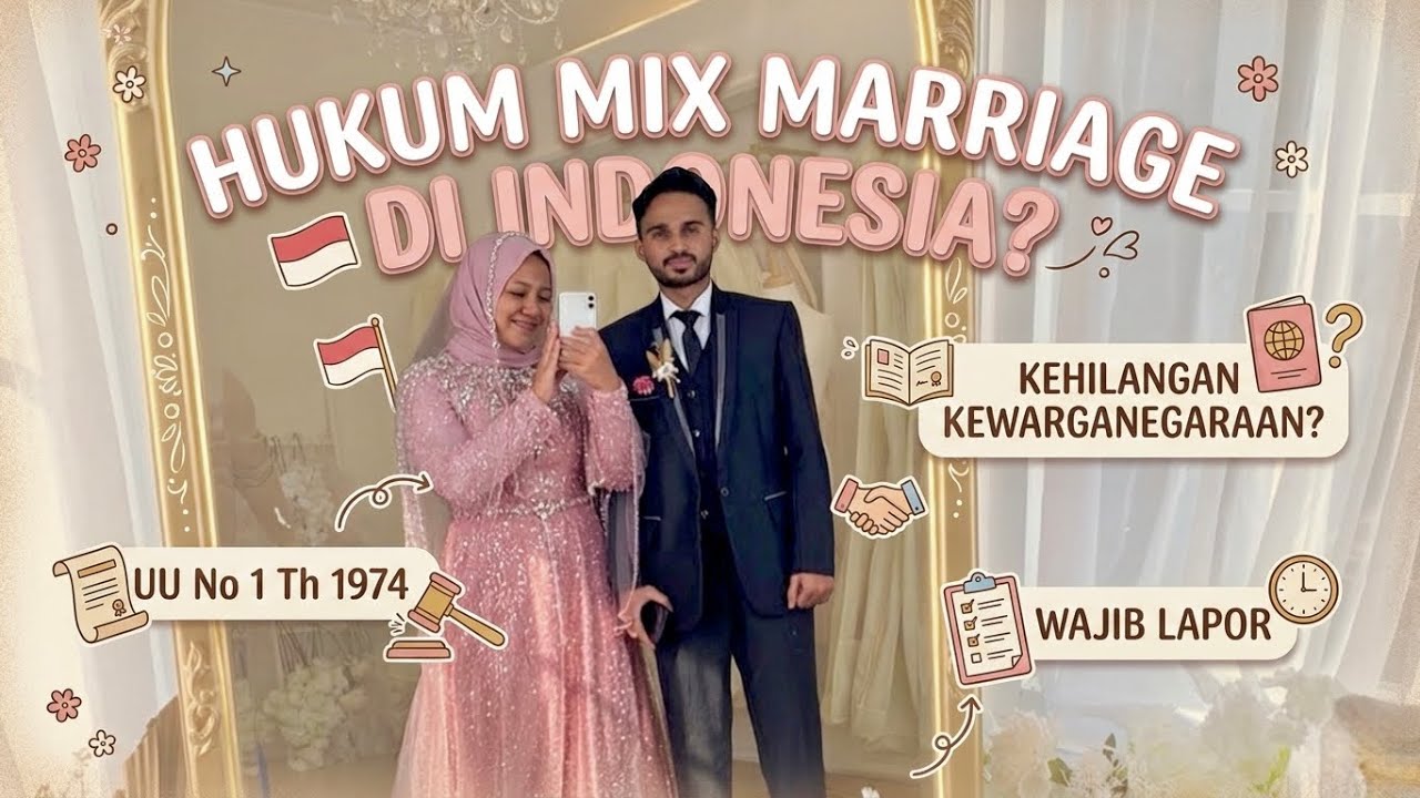Nikah Campuran WNI-WNA, Hukumnya Gimana Sih? (Status Kewarganegaraan, Pencatatan, dll)