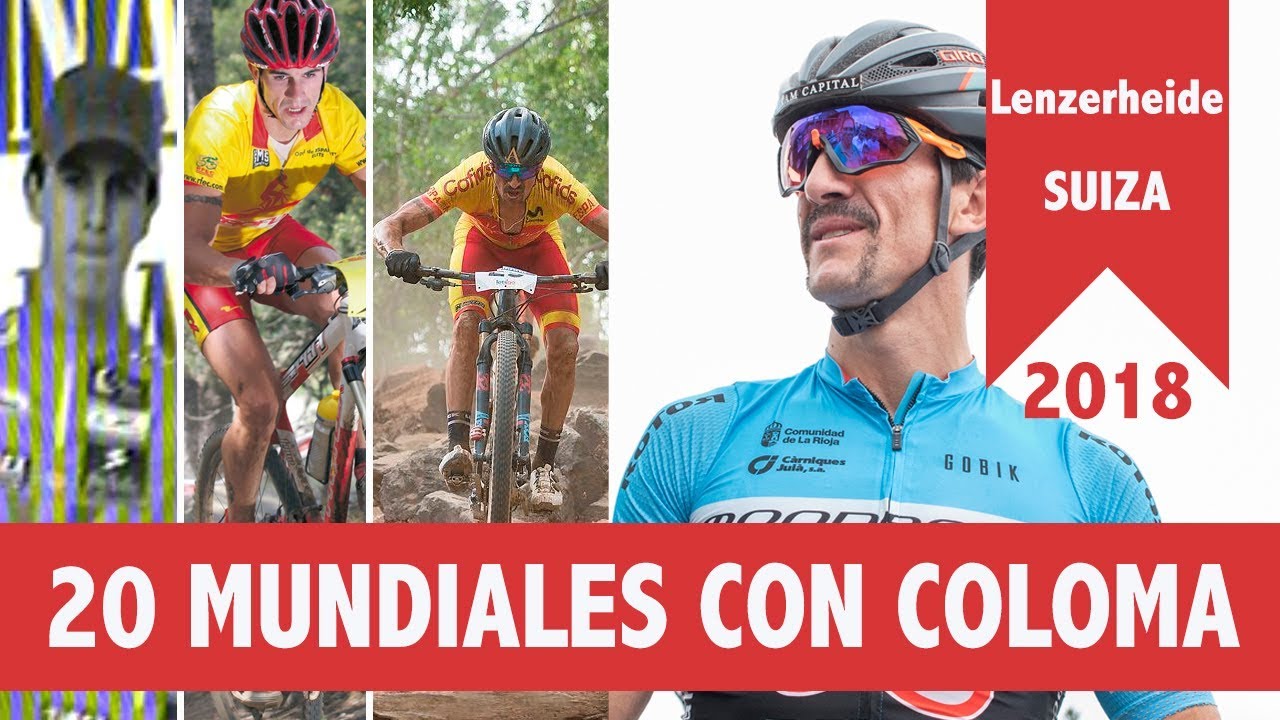 Carlos Coloma, 20 mundiales consecutivos