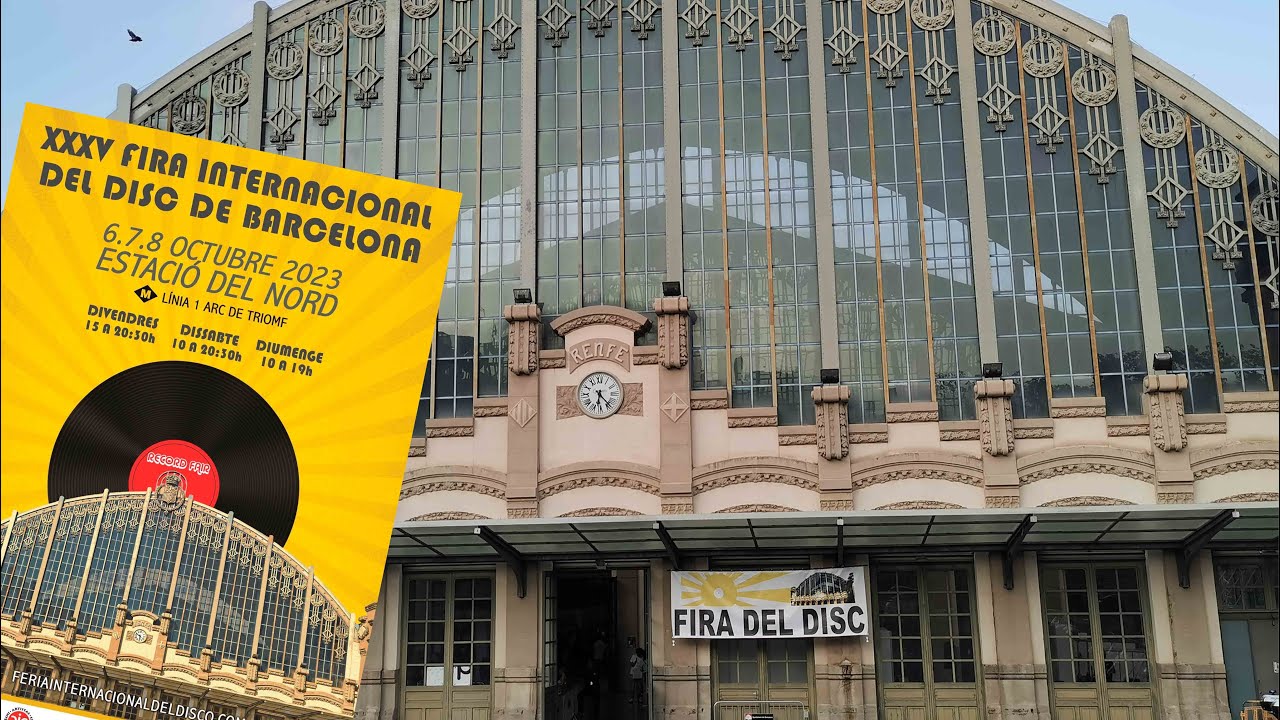 Compras en la XXXV Fira internacional del Disc de Barcelona 2023