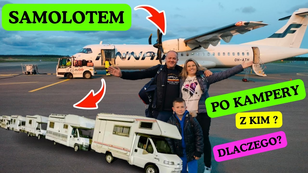 🇫🇮#1 Jedziemy po KAMPERY z Krainą Kamperów SIEDLCE*Kto z nami jedzie?Ile KAMPERÓW przywieziemy?AmanA
