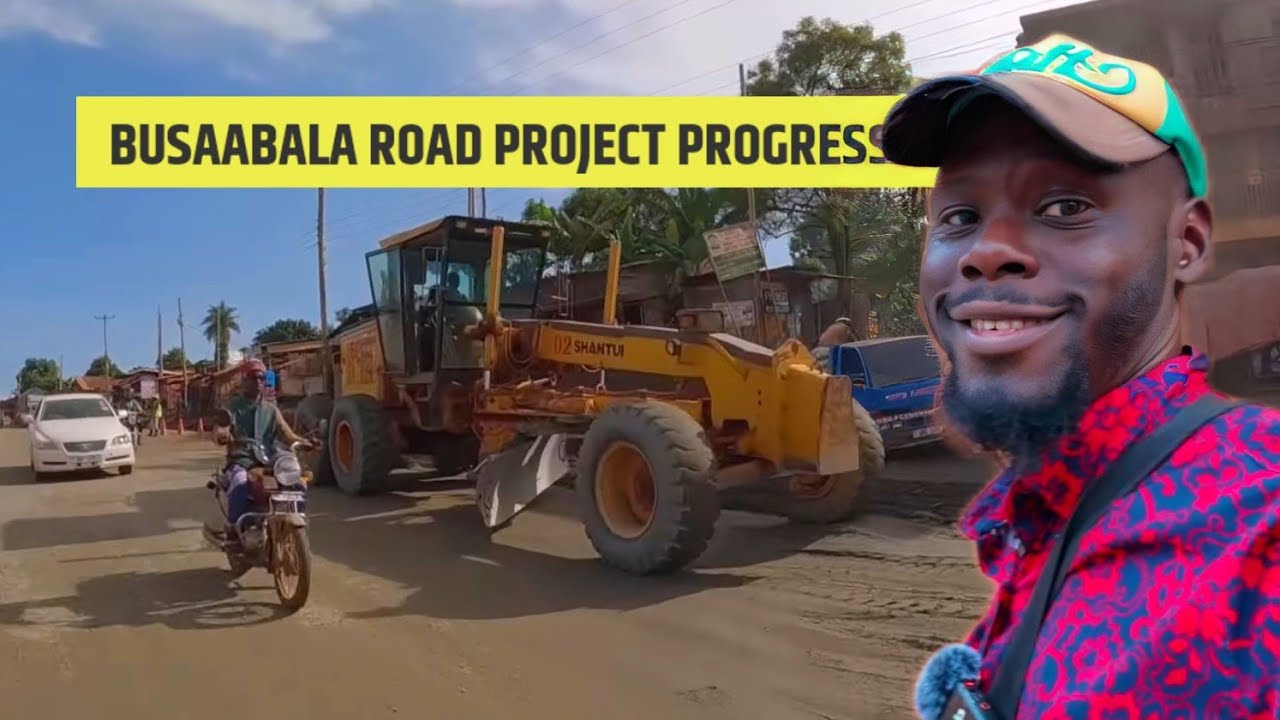 BUSABALA ROAD CONSTRUCTION PROGRESS 2024