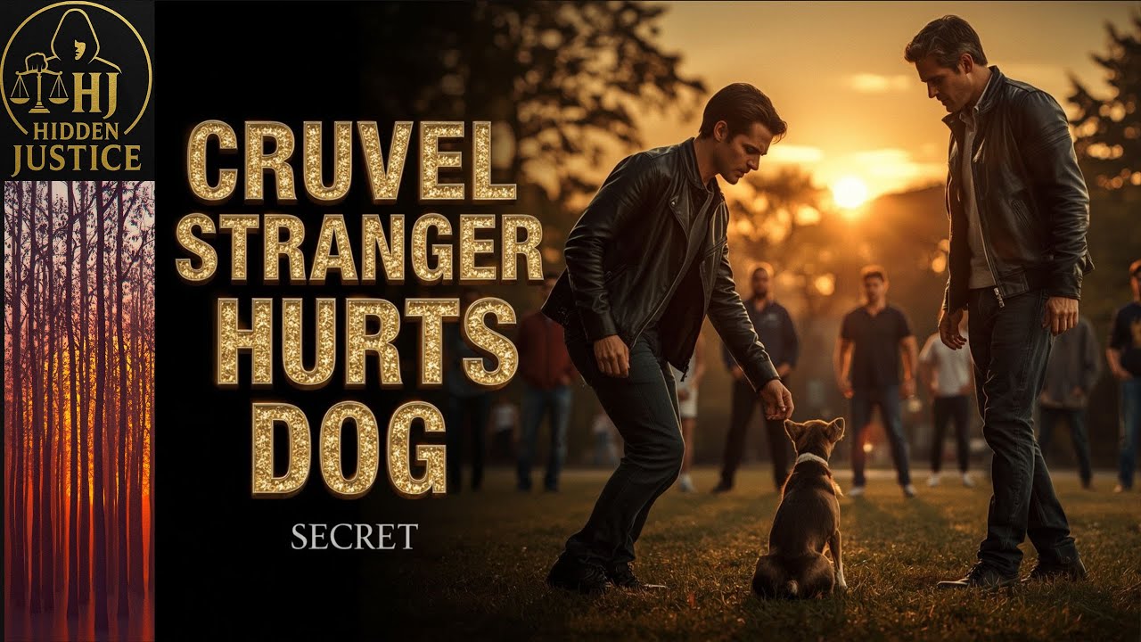 Cruel Stranger Hurts Dog, Owner&rsquo;s Secret Changes All | justice stories/Hidden Justice