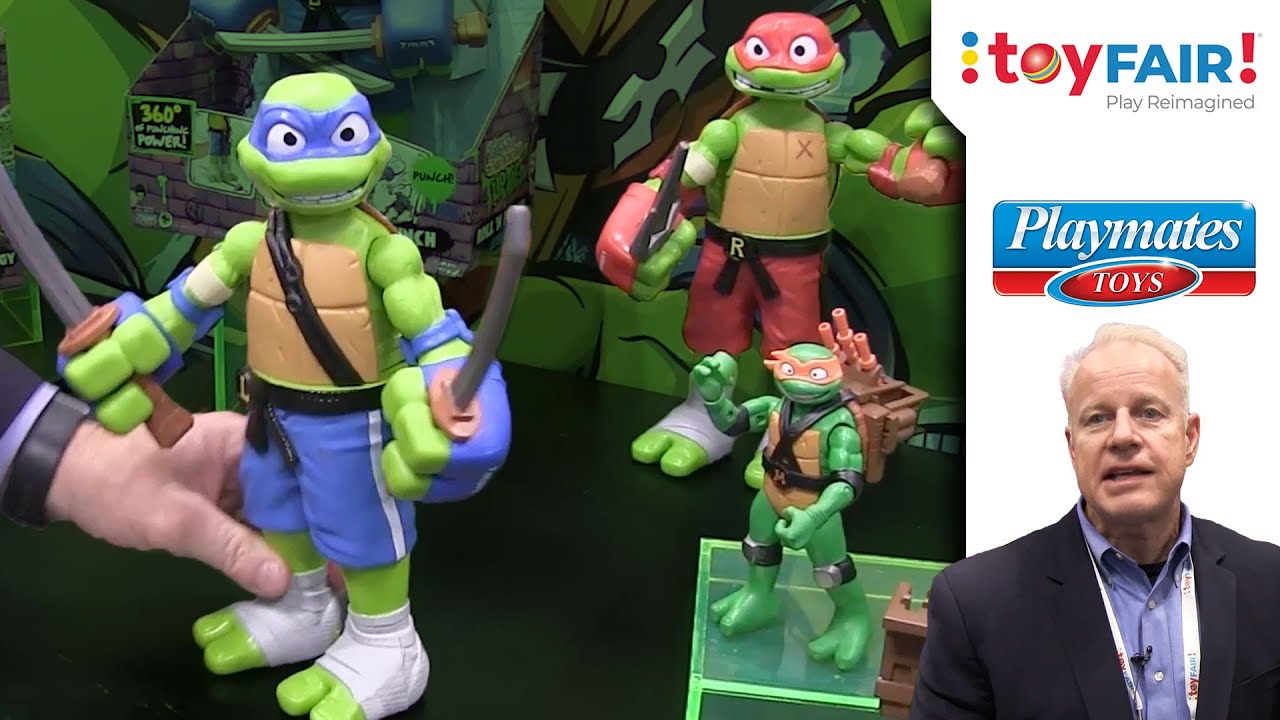 Ninja Turtle Figures, Playsets & Vehicles for 2025! TMNT by Playmates Toys @Toy Fair 2025