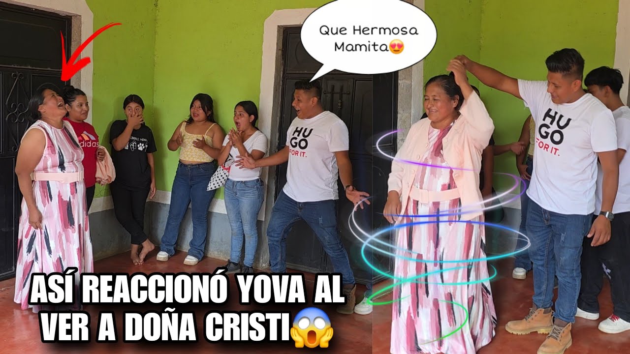 Así Luce Doña CRISTI Con El Vestido Nuevo Qué Le Regalo YOVA😱 Todos Quedaron Con La Boca Abiert4😍 