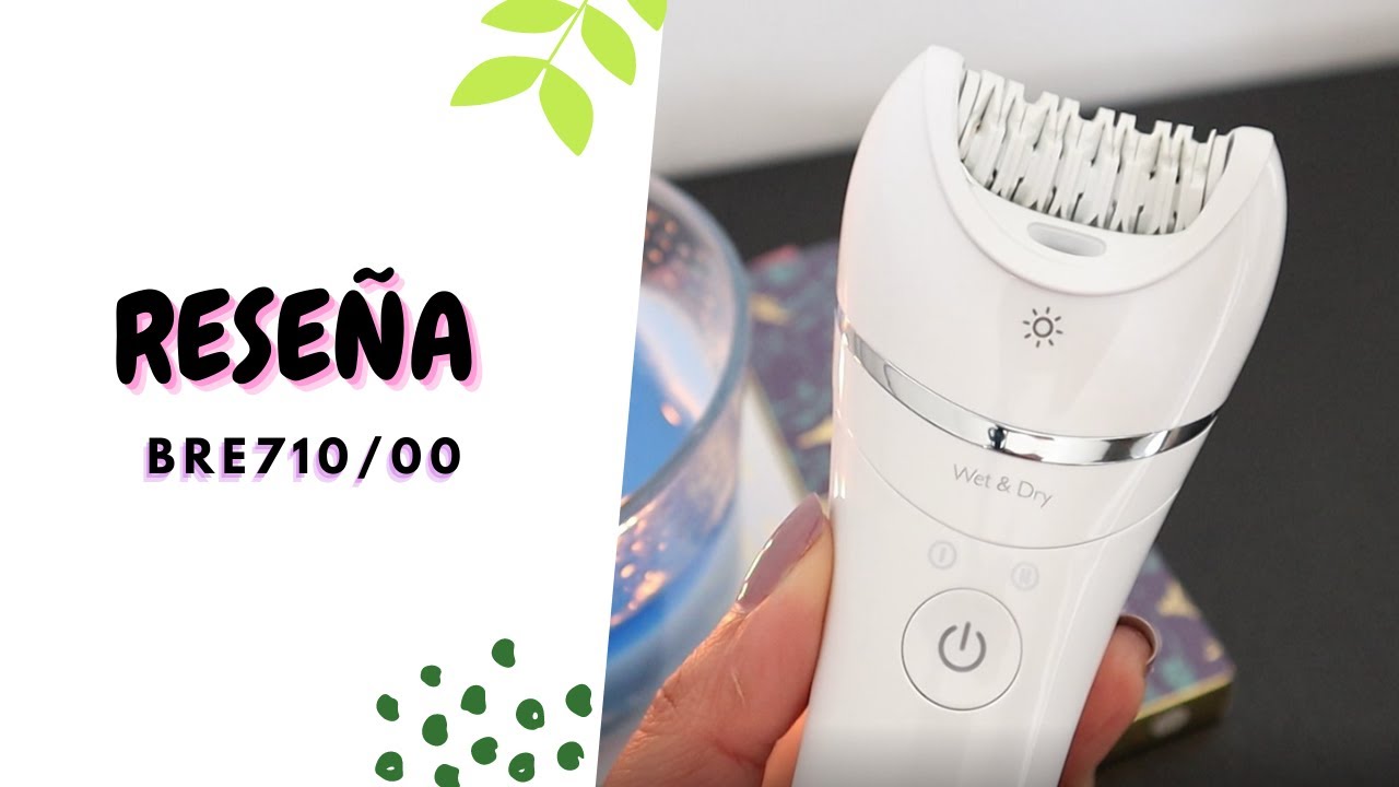 RESEÑA DEPILADORA PHILIPS BRE710 + 6 TIPS DE DEPILACIÓN | SaMi Beauty