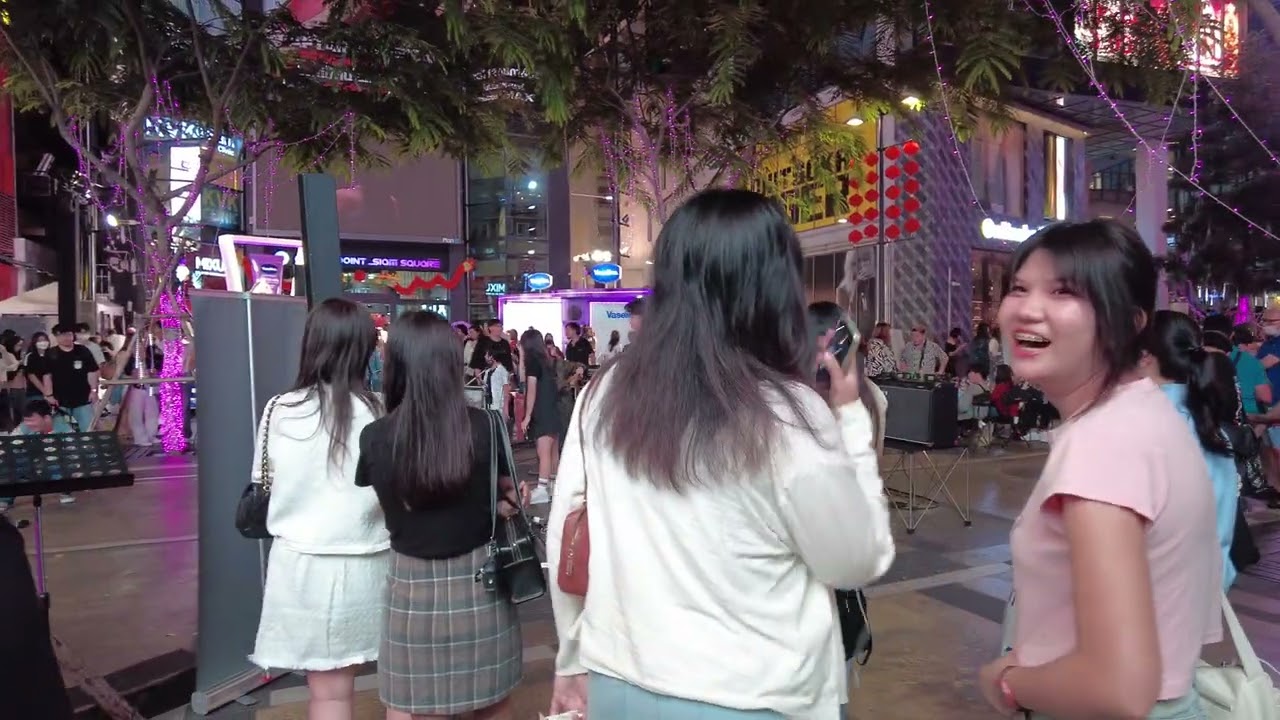 [4K] Siam Square, Bangkok, Thailand [Part 1]