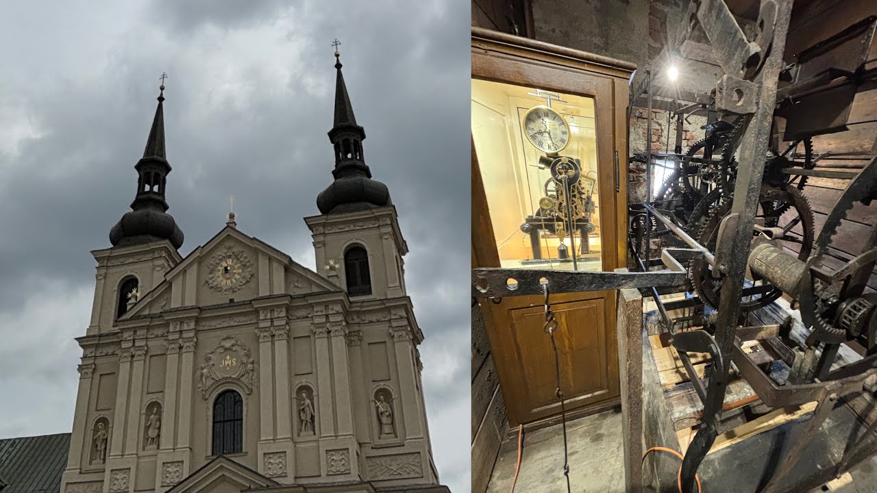 Věžní hodiny - kostel sv. Ignáce z Loyoly, Jihlava / Tower clock - church St. Ignatius, Jihlava (CZ)