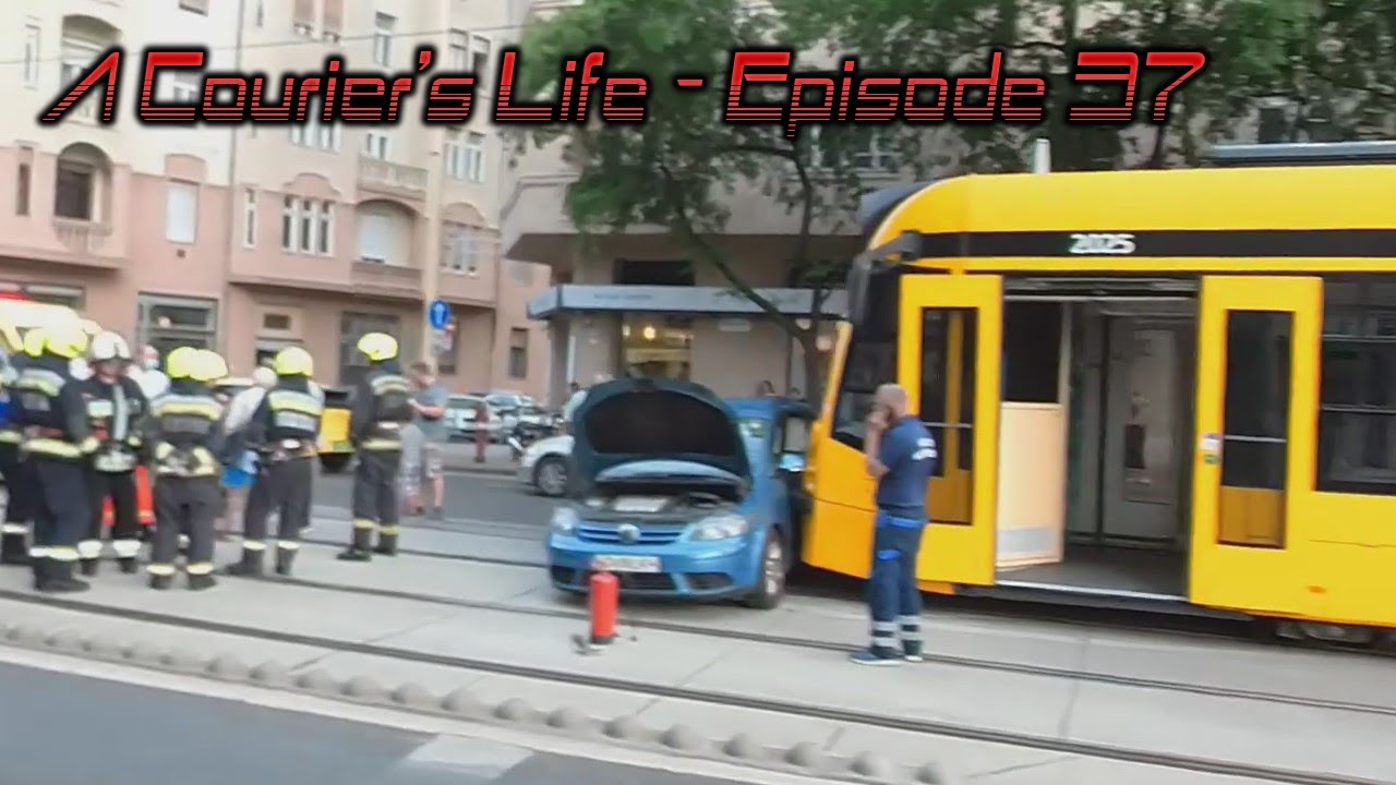 A Courier's Life | Egy Futár Élete - Ep37 - Tram vs VW, (Read description for update on 1:00)