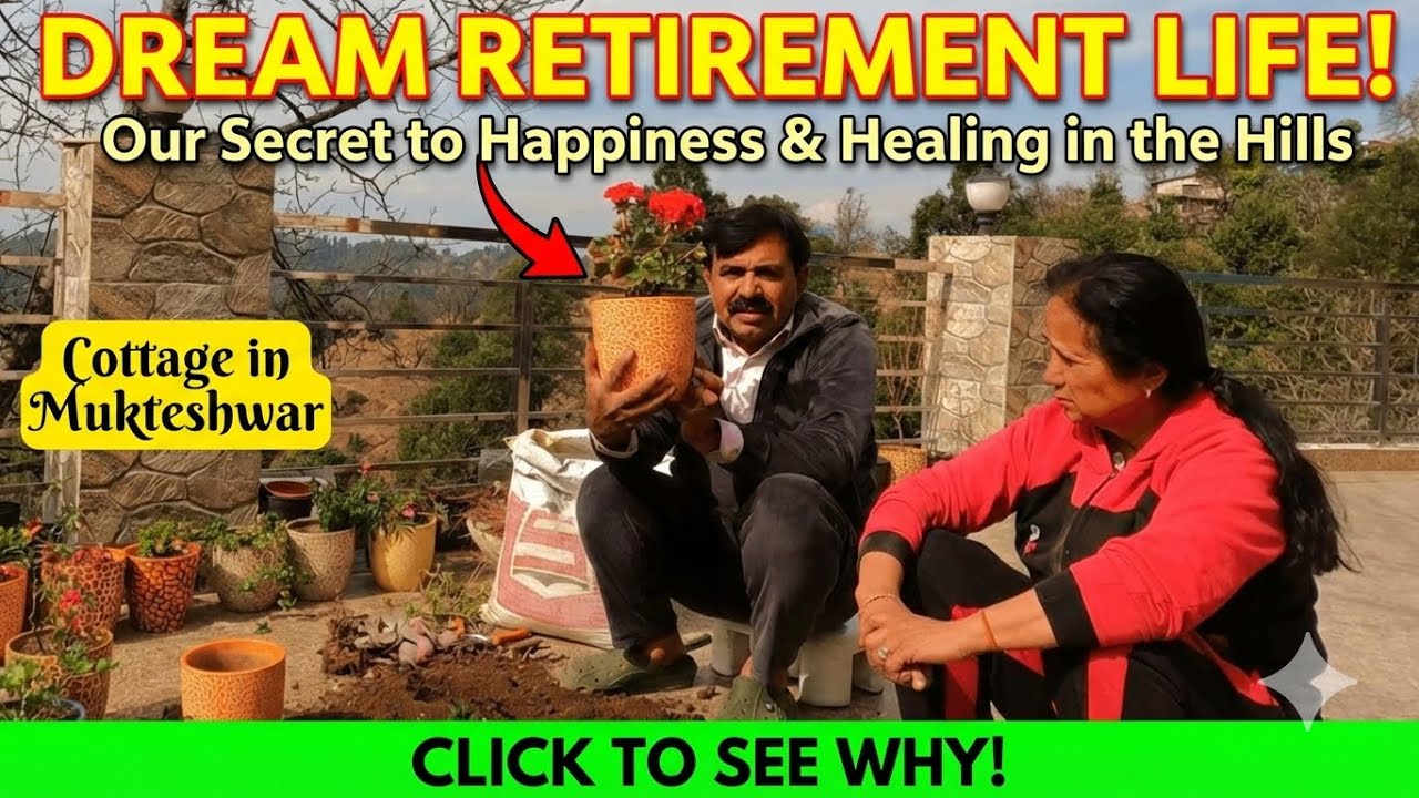 Left City & Enjoying Village Life in Mukteshwar | सुकून भरी ज़िंदगी है यहाँ | Healing With Nature