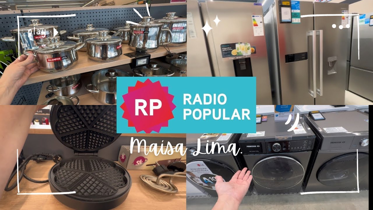 LOJA RÁDIO POPULAR | ELETRODOMÉSTICOS EM PORTUGAL ❤️🇵🇹