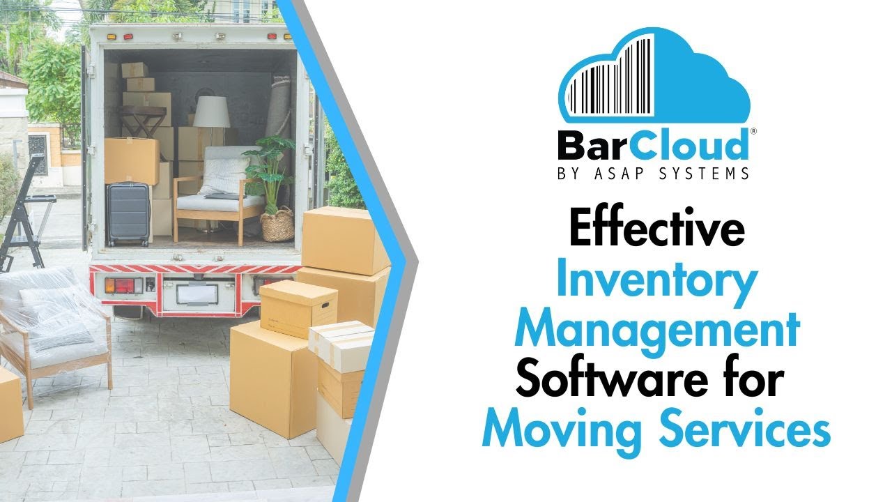 Inventory Management for Moving Services - Barcode Inventory System