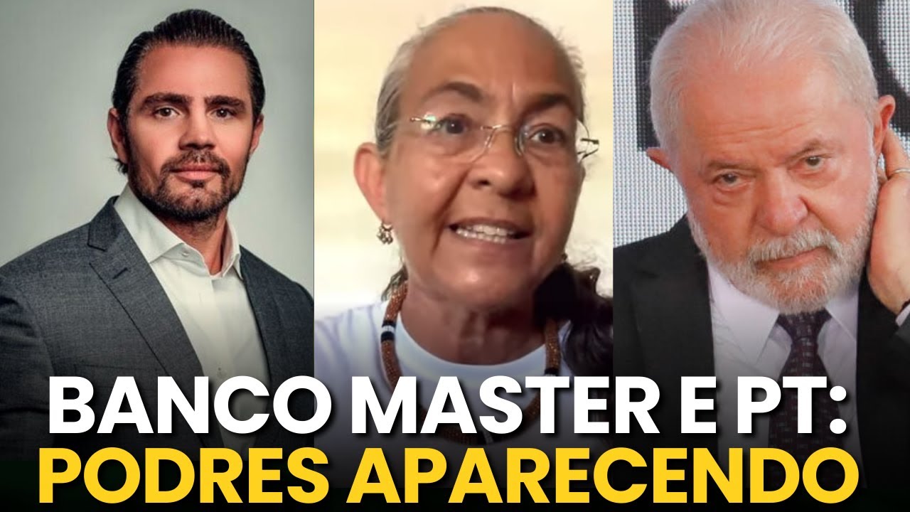 BANCO MASTER EXPÕE PODRES  DA ESQUERDA: HELOÍSA HELENA FAZ SÉRIA DENUNCIA!